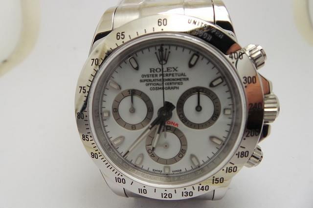 ZF Replica Rolex Daytona 116520 White Stainless Steel Watch Review