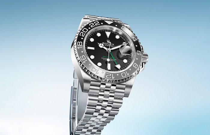 Best Replica Rolex GMT-Master II 126710 GRNR with grey and black bezel